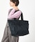 CARLIN ZIP TOP TOTE BAG リサイクルドブラックJP