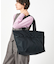 CARLIN ZIP TOP TOTE BAG リサイクルドブラックJP