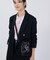 MINI PHONE CROSSBODY ブラックシャイン