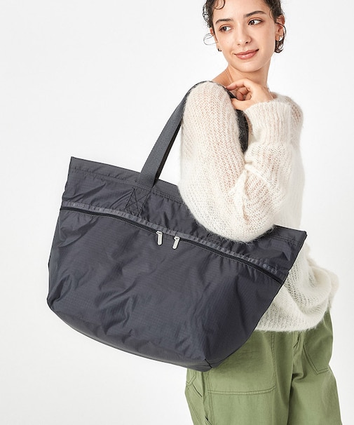CARLIN ZIP TOP TOTE BAG サンダー