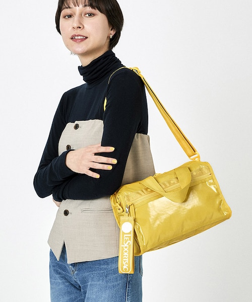 【美品】 レスポートサック CABIN BOSTON ヒトリップカナリアイエロー レスポートサック LeSportsac CABIN BOSTON （ヒトリップカナリア