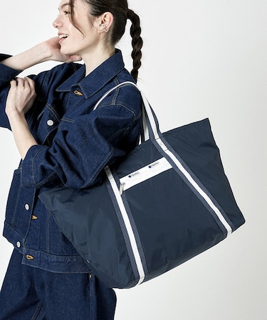 E/W EVERYDAY TOTE スペクテイターディープブルー