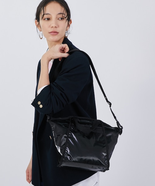美品　レスポートサックTOP HANDLE CONV TOTEブラックシャイン TOP HANDLE CONV TOTE ブラックシャイン｜レスポートサックの通販