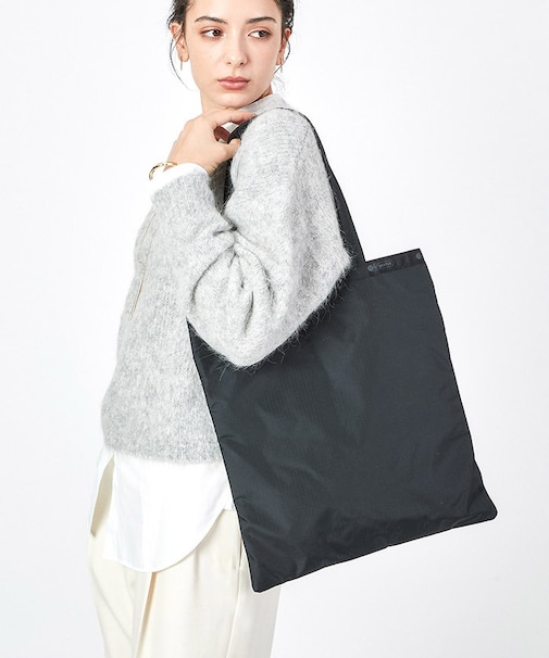 LARGE EMERALD TOTE リサイクルドブラックJP