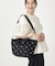 BUCKET TOTE W PEARLS2 ブラックパール