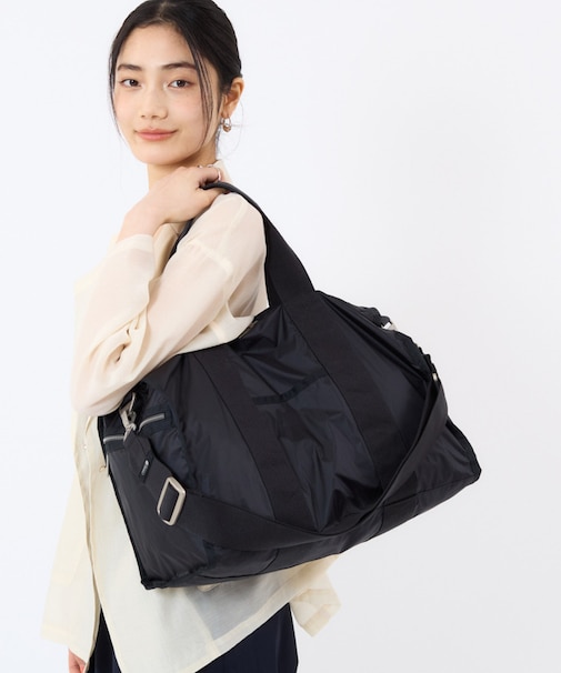 ESSENTIAL MEDIUM DUFFLE ブラックC