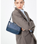 SM ZIP SHOULDER BAG ミディアムデニムウォッシュ