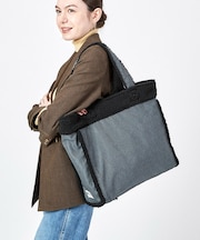 TWO WAY DENIM TOTE ブラックデニム/ブラックシェルパ