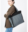 TWO WAY DENIM TOTE ブラックデニム/ブラックシェルパ