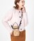 MINI PHONE CROSSBODY モカブラックハートエンブロイダリー