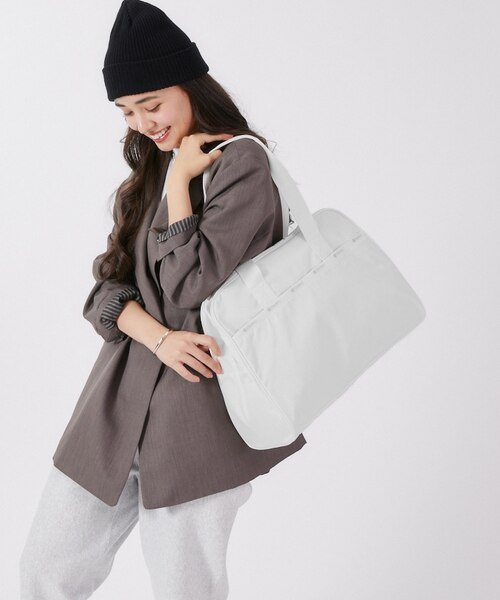 SMALL CARRYALL DUFFLE メレンゲ｜レスポートサックの通販｜&mall