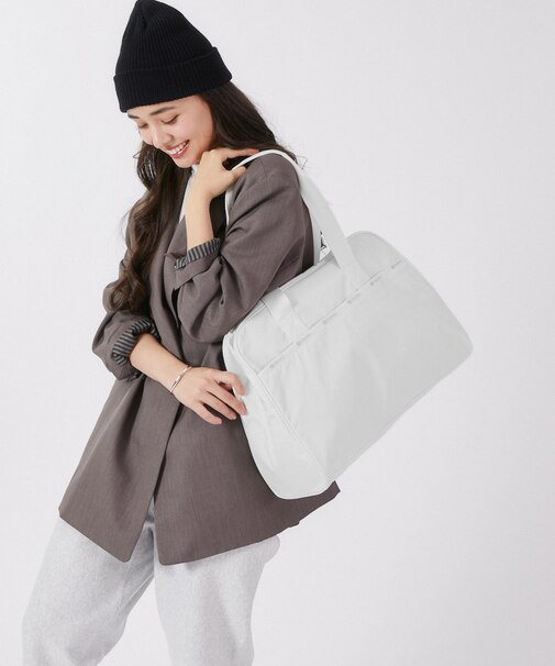 SMALL CARRYALL DUFFLE メレンゲ