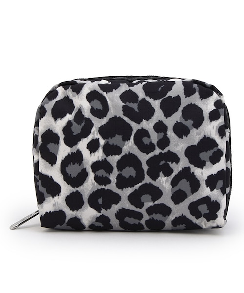 レスポートサック ポーチ ニュートラルレオパード ！ COSMETIC CLUTCH ニュートラルレオパード/ライラック