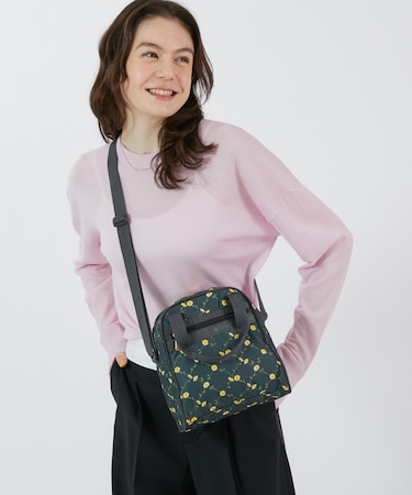 N/S MINI SATCHEL デイジークロスグリーン