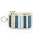 KEY CARD HOLDER ティールグリーンストライプ