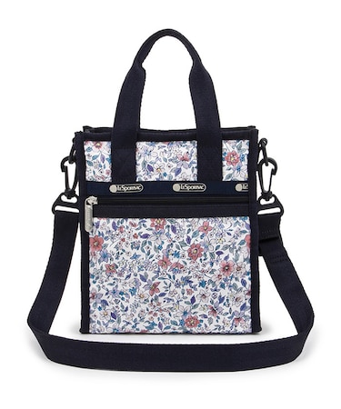MINI N/S TOTE タペストリーフラワー