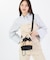RAFFIA MINI BUCKET ブラックラフィア