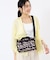 MINI DUFFEL CROSSBODY ラフィアゼブラ