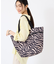 MARKET TOTE ラフィアゼブラ