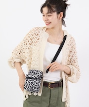 MINI PHONE BAG ニュートラルレオパード