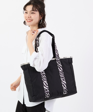 CLASSIC ZIP TOTE ノワールゼブラ