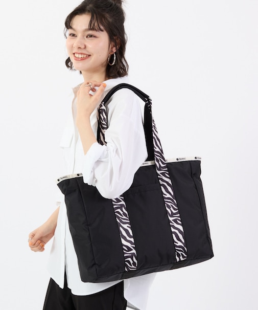 CLASSIC ZIP TOTE ノワールゼブラ