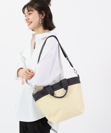 BUCKET TOTE レモンメレンゲ/サンダー