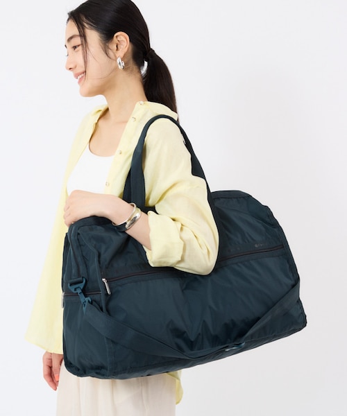 【価格20,350円】レスポートサック ウィークエンダーLGパームツリーグリーン LeSportsac（レスポートサック）の「DELUXE LG WEEKENDER パーム