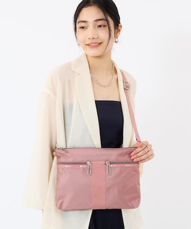 POUCH CROSSBODY ダスティーピンクC