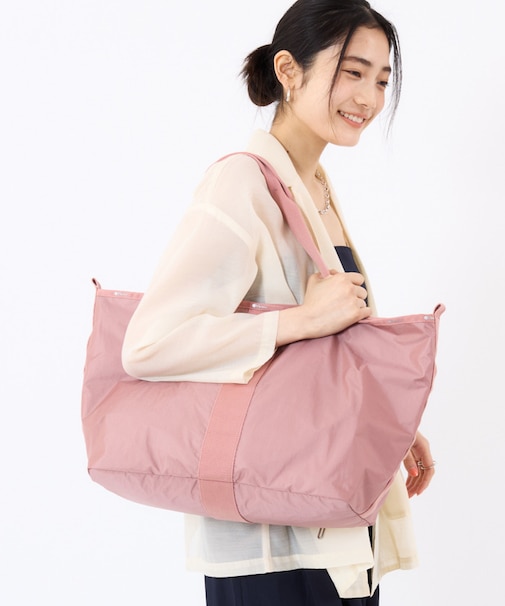 ESSENTIAL LG OPEN TOTE ダスティーピンクC