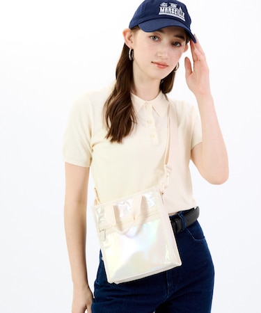 GRADIENT MINI N/S TOTE パーライズドグラディエントシャイン