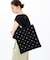 LG EMERALD TOTE W/ PEARLS ミッドナイトパール