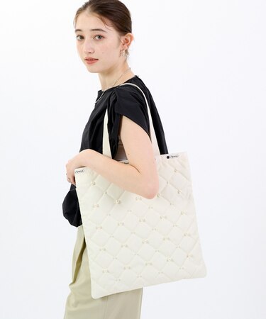 LG EMERALD TOTE W/ PEARLS スターライトパール