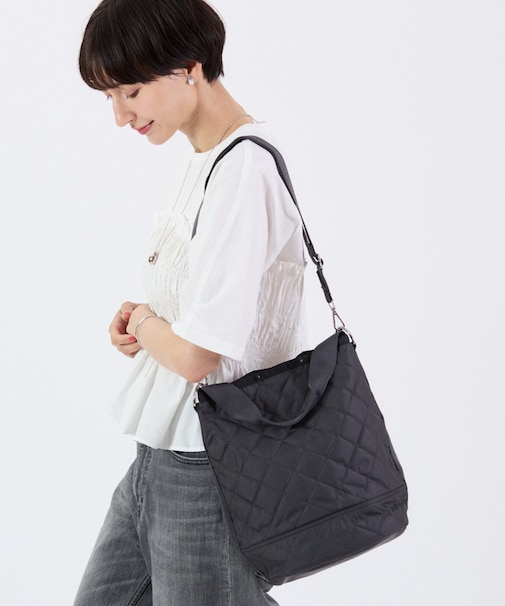 CONVERTIBLE BUCKET BAG サンダーナイトキルト