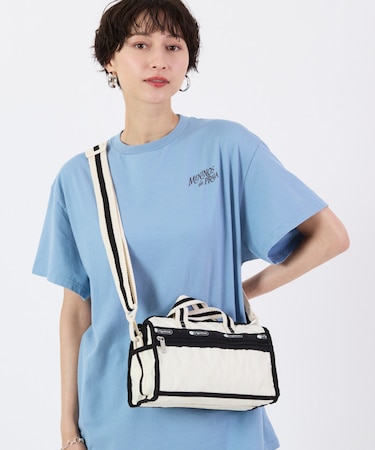 MINI DUFFEL CROSSBODY スペクテイターサンドバー/ブラック