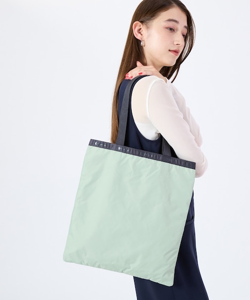 LARGE EMERALD TOTE フロスティグリーン/サンダー