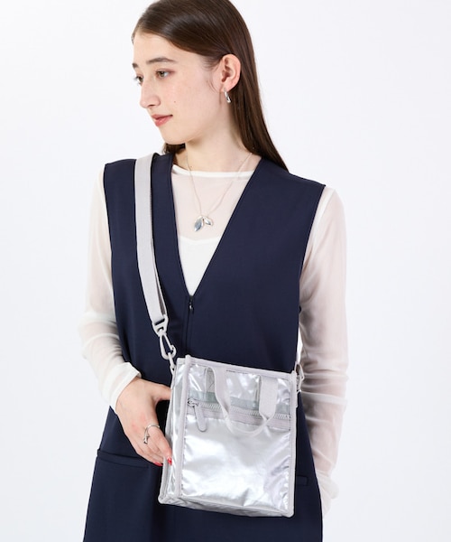 【みーや様】レスポートサック MINI N/S TOTE パールシャイン 国内完売○LeSportsac○MINI N/S TOTEパールシャイン