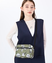 DANIELLA CROSSBODY オリーブフローラルシルエット