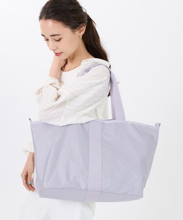 ESSENTIAL LG OPEN TOTE ソフトライラックC