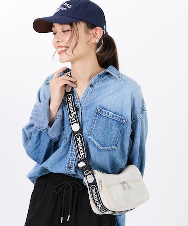 SMALL EVERYDAY BAG ロゴジャカードメレンゲ