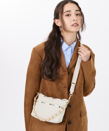 CHAIN COSMETIC CLUTCH サンドバーチェーンキルト