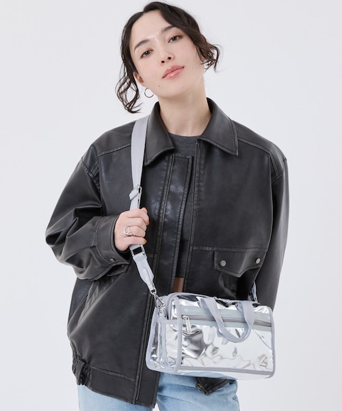 小物 miyu MIR MINI DUFFEL CROSSBDY スペッキオ｜レスポートサックの通販｜&mall