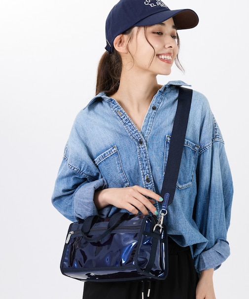 MIR MINI DUFFEL CROSSBDY サファイア