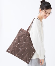 LARGE EMERALD TOTE バニーエンブロイダリー