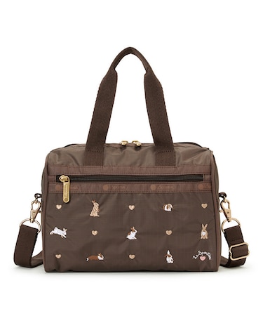 EVERYDAY SM SATCHEL バニーエンブロイダリー