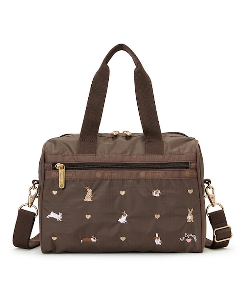 EVERYDAY SM SATCHEL バニーエンブロイダリー