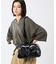 E/W CITY DRAWSTRING BAG  アップタウンブラックシャイン/ブラック2