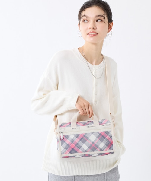 MINI DUFFEL CROSSBODY ニュートラルレオパード｜レスポートサックの