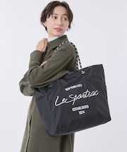 LARGE 2 WAY TOTE 2ウェイブラック/グレーカモ