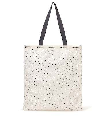 LARGE EMERALD TOTE プレイフルドッツ